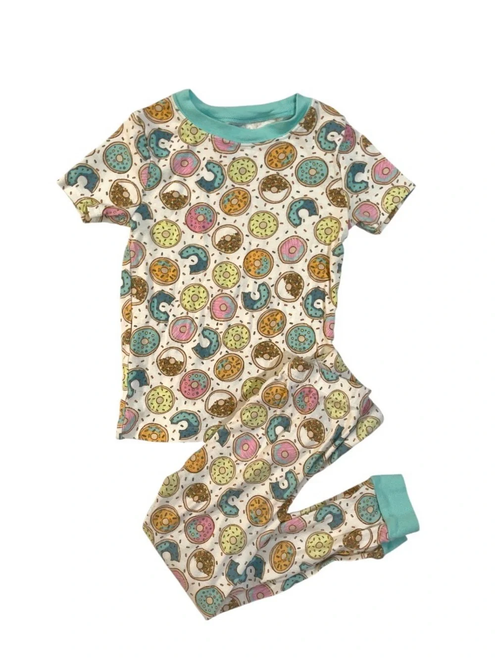 wonder nation Donut Print Pajama Set
